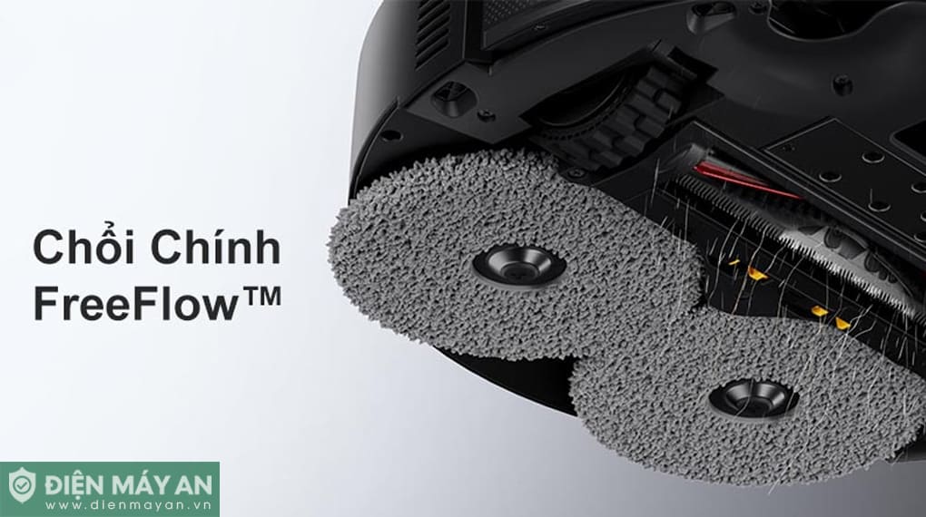 Robot hút bụi lau nhà cánh tay cơ học Roborock Saros Z70 - Đen